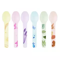 Imagen de CUBIERTOS PLASTICO PASTEL