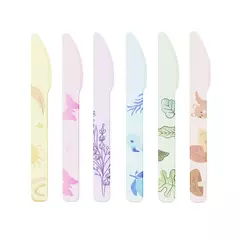 CUBIERTOS PLASTICO PASTEL - Almacén de Ensueños