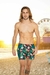 SHOR DE BAÑO HOMBRE ESTAMPADO FLORES TROPICALES