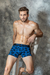BOXER CORTO ESTAMPADO HOJAS AMALFI