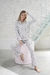 PIJAMA MUJER DE JERSEY CAMISERO LINEA SALCHICHAS