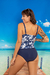 TANKINI CON TAZA FLOTANTE CON BRETEL REGULABLE ESTAMPADA en internet