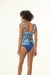 TANKINI ESTAMPADA CON VOLADOS,ESPALDA ABIERTA Y VEDETINA CON CINTURA - Lenceria Maria Lujan