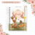 Caderneta de vacina Animais e flores - Menina