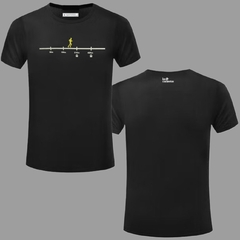 T-Shirt Dryfit - régua do KM - las camisetas