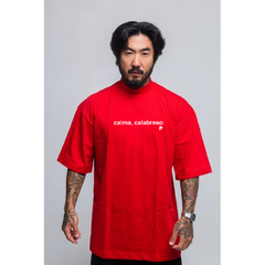 T-Shirt Street Oversized calma, calabreso - loja online