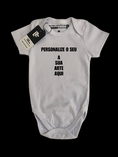 Body Infantil Personalize o Seu