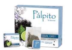 Earl grey Palpito Tea Negro Hebras En Saquitos