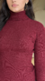 Blusa Feminina Manga Longa Tricô Canelado Cacharrel - loja luá