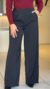 Calça Fluid Pantalona Preta - comprar online