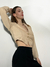 Imagem do Blazer Cropped Risca de Giz Dominique