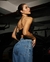 CALÇA JEANS WIDE LEG - SARA CARDOSO