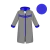 Parka Natación Gris Oscuro - tienda en línea