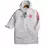 Jaqueta Corta-Vento - Flamengo - 23/24 - Masculina - Adidas - Branco com detalhes em vermelho