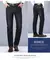 Imagem do Calça masculina grossa de veludo, jeans estiramento reto, calça jeans quente,