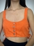 Cropped Raíssa Laranja - comprar online