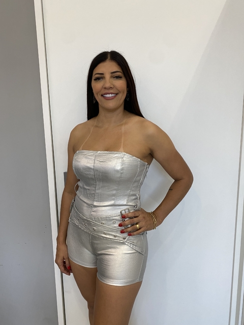 Macacão Prata - comprar online