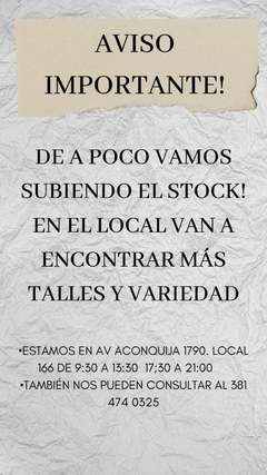 AVISO IMPORTANTE!