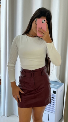 Saia de Couro - comprar online