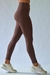 Leggings larga POTENZA - Marron uva - Nicka.