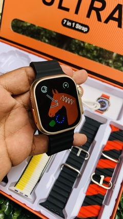 Smartwatch IWO 8 Ultra 7in1 - com 7 pulseiras extra. na internet