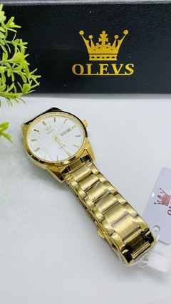 Relógio Analógico Olevs Original Dourado. - loja online