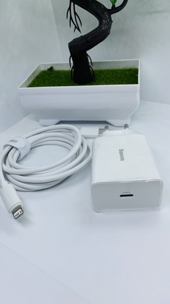 Carregador Baseus Original para Iphone 20w com cabo de 2M. - comprar online