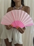 Abanico Pink glitter