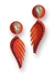 Aros ala strass y gemas - comprar online