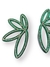 Aros media flor strass - Perfectamente Imperfecta