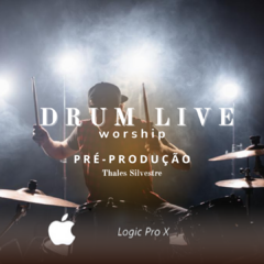 Banner da categoria Drum Live Pré-produção Logic Pro