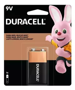 Pila Bateria 9V Duracell Alcalina - Blister 1 Unidad