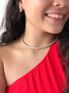 Colar Chock Riviera Strass