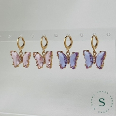 Aros Violet Mariah - tienda online