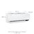 Aire Acondicionado Samsung 9000BTU 220V Inverter Mod: AR09CVFZAWK en internet