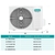 Aire Acondicionado Hisense 12000BTU 110V Inverter Mod: AS-12TR1SVETV01 - gio electrodomesticos