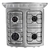 Imagen de Estufa Abba Horno con Gratinador Línea Master Chef 4PTS Mod: AB 201-5 MN GT PL