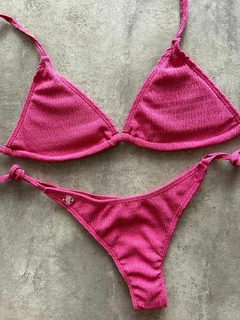 Bikini texturada ROSA