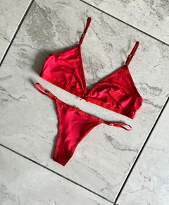 Conjunto Lycra rojo