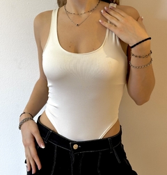Body lycra blanco