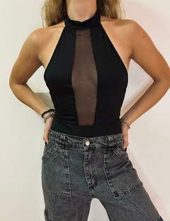 Body lycra con tul