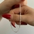 Pulsera bolitas 3x3 cadena doble 436