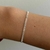 Pulsera dos lineas de bolitas 437