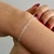Pulsera eslabón corazones 411
