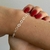 Pulsera eslabón estrellas 414