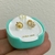 Estrellas con Cubic de Oro 18k (codigo 182)