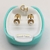 Facetados con Perla simil de Oro 18k (código: 119)