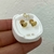 Corazón Chato de Oro 18k con Tic Laminados (código: 751)