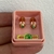 Imagen de Piedra Chica con Perno de Oro 18k (código: 320)