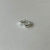 Argollita ovalada cubic blanco 514 - comprar online